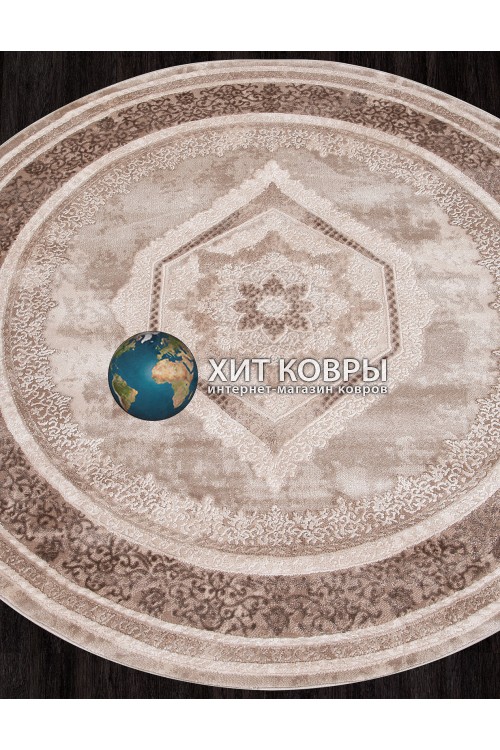Турецкий ковер Armina 04037 Коричневый круг